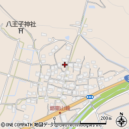 兵庫県姫路市飾東町山崎474周辺の地図