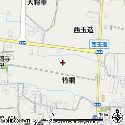京都府八幡市岩田周辺の地図