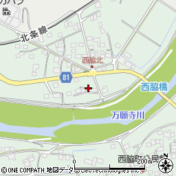 兵庫県小野市西脇町687周辺の地図