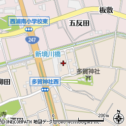 愛知県常滑市苅屋森下54周辺の地図