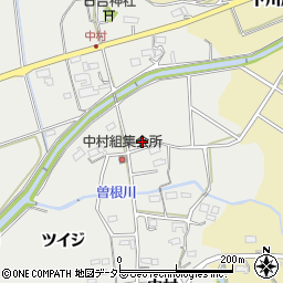 愛知県新城市富岡三ケ沢周辺の地図