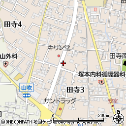姫路やきとり 喜鳥家 田寺店周辺の地図