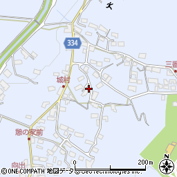 滋賀県甲賀市信楽町神山1553周辺の地図