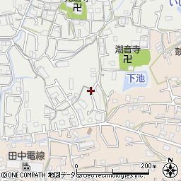 クレール東多田駐車場【24-01】周辺の地図