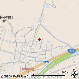 兵庫県姫路市飾東町山崎485周辺の地図