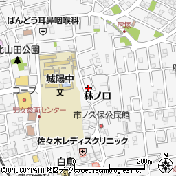 京都府城陽市寺田林ノ口11-208周辺の地図