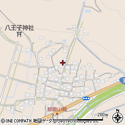兵庫県姫路市飾東町山崎502周辺の地図