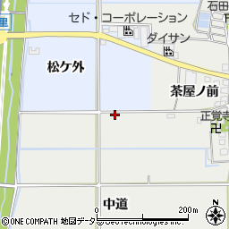 京都府八幡市岩田茶屋ノ前129周辺の地図