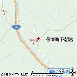 滋賀県甲賀市信楽町下朝宮344周辺の地図