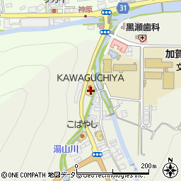 岡山県加賀郡吉備中央町湯山5周辺の地図
