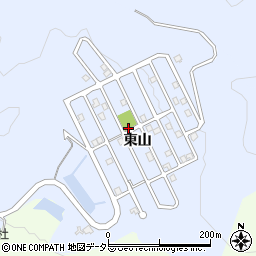 サンヒル赤坂東山中央公園トイレ周辺の地図