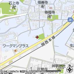 三重県亀山市和田町63周辺の地図