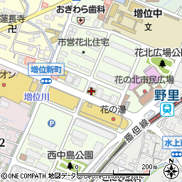 ネッツトヨタウエスト兵庫野里店周辺の地図