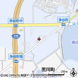 兵庫県小野市浄谷町19周辺の地図