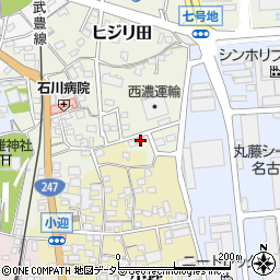 愛知県知多郡武豊町ヒジリ田153周辺の地図
