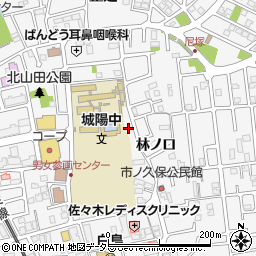 京都府城陽市寺田林ノ口11-379周辺の地図