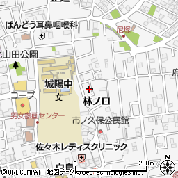 京都府城陽市寺田林ノ口11-356周辺の地図
