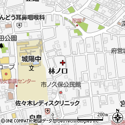 京都府城陽市寺田林ノ口11-79周辺の地図