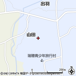 島根県邑智郡邑南町山田443周辺の地図