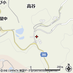 岡山県加賀郡吉備中央町高谷1858周辺の地図