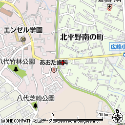 姫路北平野郵便局周辺の地図