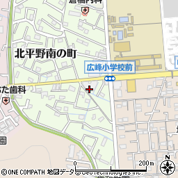 グローバル姫路北平野管理室周辺の地図