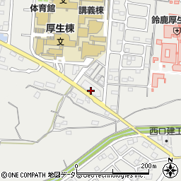 鈴鹿医療科学大学東洋医学研究所治療院周辺の地図