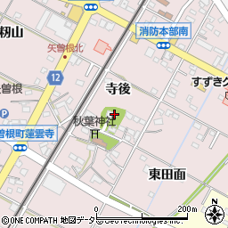 蔵泉寺周辺の地図