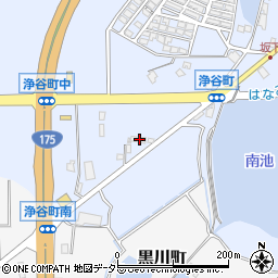 兵庫県小野市浄谷町13周辺の地図