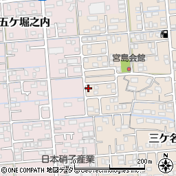 静岡県焼津市三ケ名637-12周辺の地図