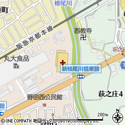 西松屋エディオン高槻店周辺の地図