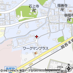三重県亀山市和田町6周辺の地図