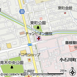 チャンピオン藤枝周辺の地図