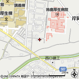 三重県鈴鹿市岸岡町810-7周辺の地図