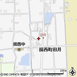 兵庫県たつの市揖西町田井138-3周辺の地図