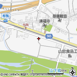 三重県亀山市布気町1526周辺の地図
