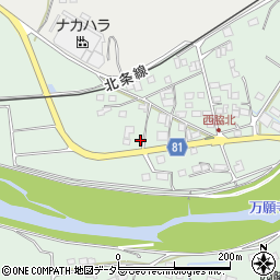 兵庫県小野市西脇町653-4周辺の地図