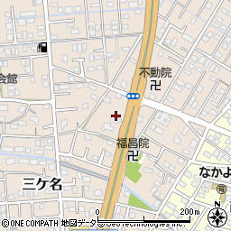 静岡県焼津市三ケ名571周辺の地図