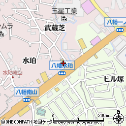 三田屋本店 くずは店周辺の地図