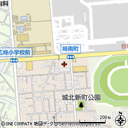 ファミリーマート広峰店周辺の地図