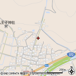 兵庫県姫路市飾東町山崎492周辺の地図