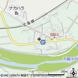 兵庫県小野市西脇町647周辺の地図