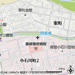 中部電気保安協会　藤枝営業所周辺の地図