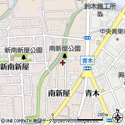 静岡県藤枝市南新屋258-3周辺の地図