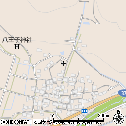 兵庫県姫路市飾東町山崎493周辺の地図