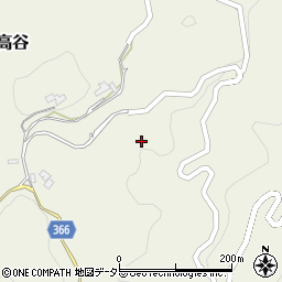 岡山県加賀郡吉備中央町高谷1808周辺の地図
