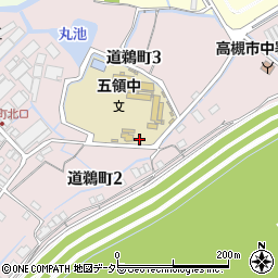 大阪府高槻市道鵜町3丁目18周辺の地図
