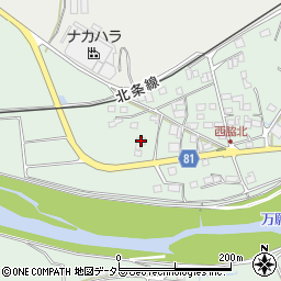 兵庫県小野市西脇町653-6周辺の地図