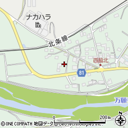 兵庫県小野市西脇町653-3周辺の地図