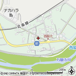 兵庫県小野市西脇町643-1周辺の地図